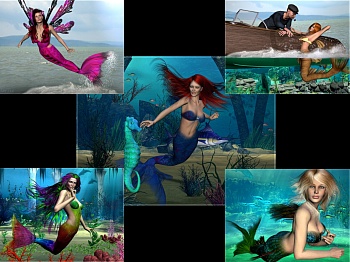 Download Mermaid Fantasy wallpaper