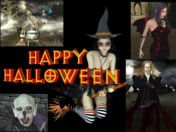 Download Halloween animated wallpaper