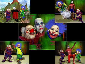 Download Creepy Clowns wallpaper