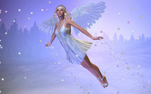 Download_Winter_Angel_Widescreen_Wallpaper